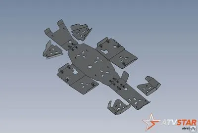 Фото №0 Защита днища для квадроциклов Stels 800GT