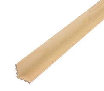 фото Уголок фигурный 2.2 м, 30х30 мм, сращенный, бессучковый