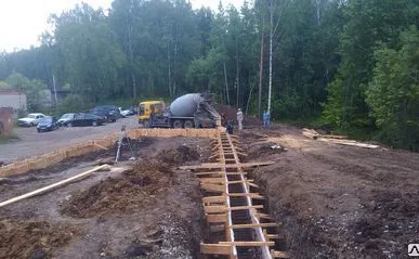 фото Устройство фундаментов.
