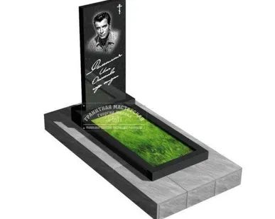 фото Памятник из гранита 1000*450*70 черного