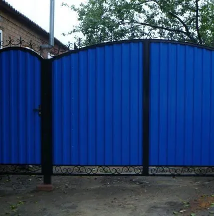 Фото №0 Распашные ворота