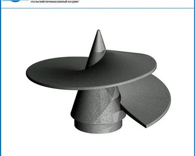 фото Наконечник литой для винтовой сваи СВЛ 133 мм | L1000 - L11100.