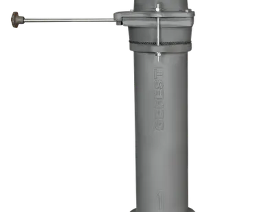 фото Модуль шиберный GFS чугунный 130/500 стартовый (труба + шибер МП)