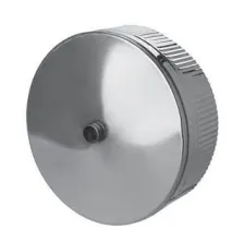 Фото №0 Заглушка с конденсатоотводом D150 нерж.0,5 мм