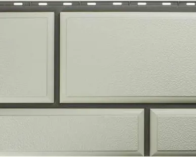 фото Фасадная панель Камень Флорентийский (белый)