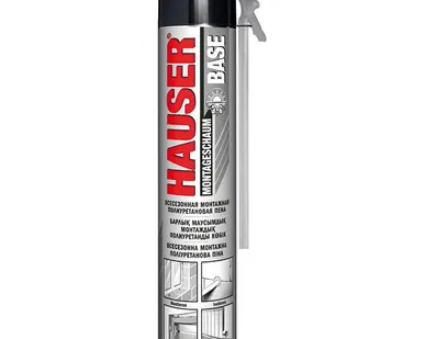 фото Пена монтажная бытовая Hauser BASE всесезонная